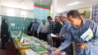 نمایشگاه کتاب نماز و مهدویت در مرکز تحقیقات و آموزش کشاورزی و منابع طبیعی استان کرمان برگزار شد
