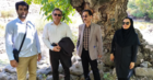 بازدید میدانی تیم محققان از روستای امیرآباد منطقه گوغر شهرستان بافت
