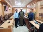 بازدید سرپرست دفتر نمایندگی ولی‌فقیه در مرکز تحقیقات کشاورزی استان کرمان به همراه معاون آموزشی مرکز از پردیس آموزش کشاورزی باغین