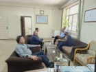 بازدید سرپرست دفتر نمایندگی ولی‌فقیه در مرکز تحقیقات کشاورزی استان کرمان به همراه معاون آموزشی مرکز از پردیس آموزش کشاورزی باغین