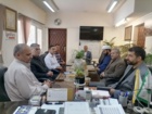 آیین تکریم و معارفه رئیس حراست