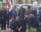 تجدید میثاق رئیس و کارکنان مرکز تحقیقات کشاورزی استان کرمان با آرمان‌های شهدا در آیین غبارروبی و عطرافشانی گلزار مطهر شهدا