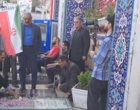 تجدید میثاق رئیس و کارکنان مرکز تحقیقات کشاورزی استان کرمان با آرمان‌های شهدا در آیین غبارروبی و عطرافشانی گلزار مطهر شهدا