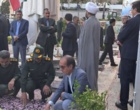 تجدید میثاق رئیس و کارکنان مرکز تحقیقات کشاورزی استان کرمان با آرمان‌های شهدا در آیین غبارروبی و عطرافشانی گلزار مطهر شهدا