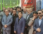 آیین بزرگداشت و ادای احترام مدیران و کارکنان دولت در استان به آقای شهید ایران