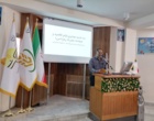 برگزاری مراسم قرائت حدیث کساء و سخنرانی در مرکز تحقیقات کشاورزی استان کرمان