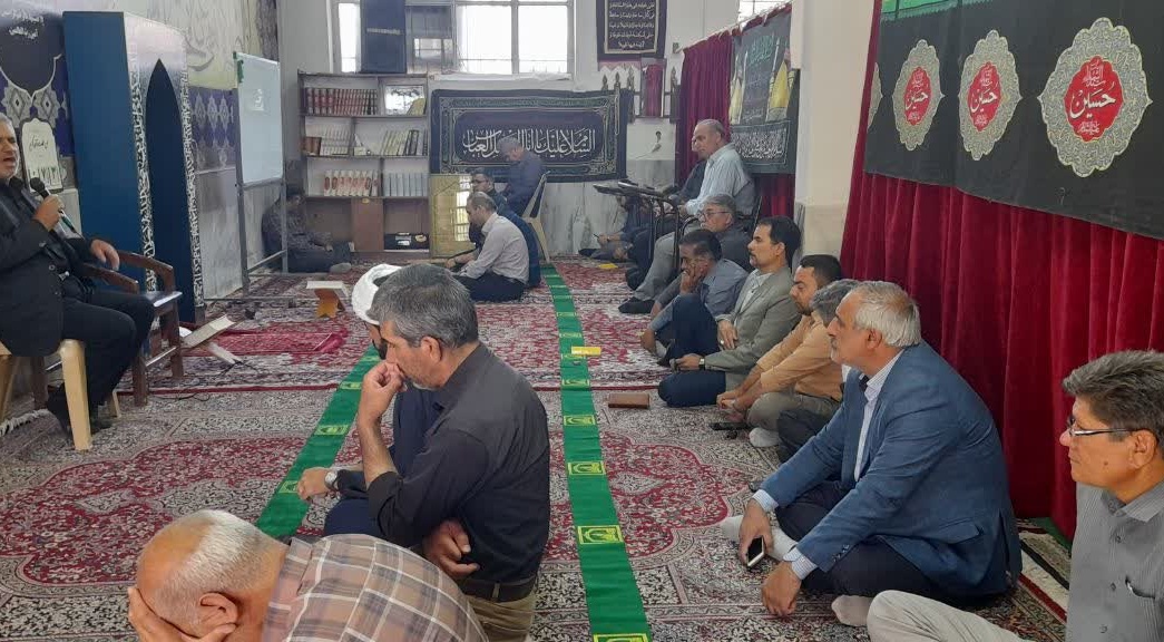 مراسم بزرگداشت آقای شهید ایران در مرکز تحقیقات کشاورزی استان کرمان