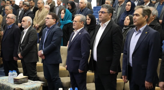 مراسم بزرگداشت هفتمین دوره هفته ملی کتاب کشاورزی و منابع طبیعی در سازمان تات