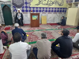 برگزاری مراسم پر فیض و معنوی زیارت عاشورا در مرکز تحقیقات و آموزش کشاورزی و منابع طبیعی استان کرمان