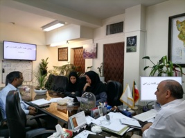 پنجمین جلسه طرح الگوی کشت ملی محصولات زراعی در مرکز تحقیقات کشاورزی استان کرمان برگزارشد