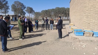 برگزاری آزمون سنجش مهارت کشاورزی در رشته پرورش و تولیدات زنبورعسل وکرم ابریشم