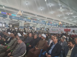 مراسم بزرگداشت ۱۲ بهمن، سالروز ورود حضرت امام خمینی (ره) در مصلای امام علی ( ع)کرمان