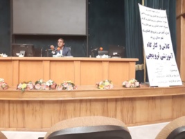 کارگاه آموزشی مدیریت تلفیقی آفات، بیماری‌ها و علف‌های هرز در گلخانه‌ها در شهرستان زرند برگزار شد