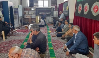 مراسم بزرگداشت آقای شهید ایران در مرکز تحقیقات کشاورزی استان کرمان
