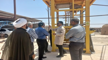 برگزاری کارگاه آموزشی و روز مزرعه تولید سیلاژ خوراک دام با استفاده از برگ خرما درشهرستان بم استان کرمان