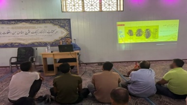 دوره آموزشی پرورش زنبورعسل برای مددجویان زندان مرکزی کرمان