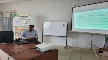برگزاری کارگاه آموزشی آشنایی با روش‌های صحیح مدیریت زراعی مزارع گندم