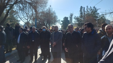 راهپیمایی محکومیت عناصر تخریبگر و تروریست‌های مسلح