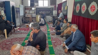 مراسم بزرگداشت آقای شهید ایران در مرکز تحقیقات کشاورزی استان کرمان